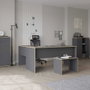 Hanah Home Rms-320-Ax-1 Escritorio de Estudio Antracita y Roble